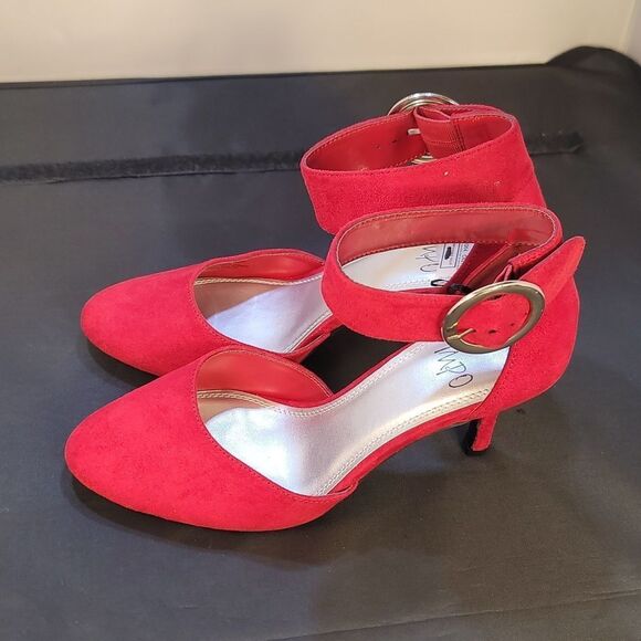 BRAND NEW IMPO ANKLE STRAP CLOSED TOE ROUND-TOE PUMP - Picture 15 of 16